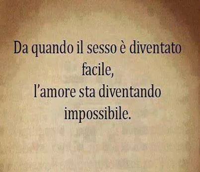 Se il corpo è facile l’amore è impossibile