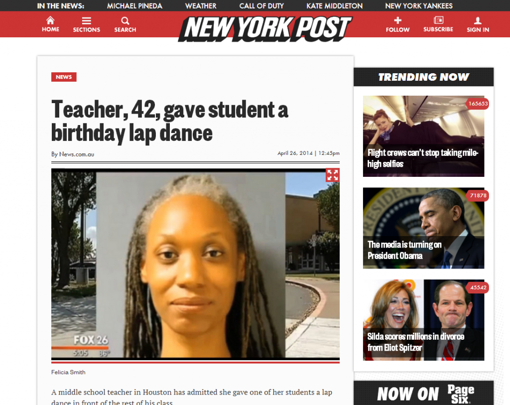 Insegnante fa la lap dance in classe: regalo di compleanno per il suo alunno