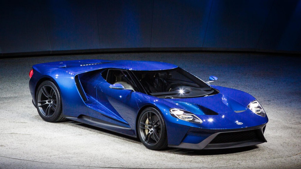 Ford Gt, parabrezza come il display degli smartphone