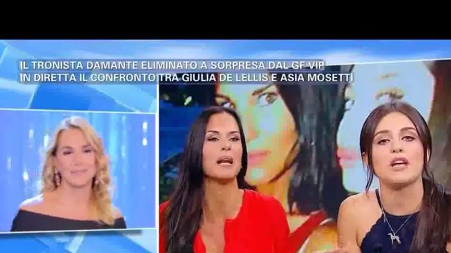 La D’Urso contro le Mosetti