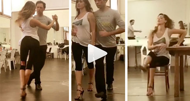 Belen impara il tango argentino. Il sexy video su Instagram fa impazzire i fan