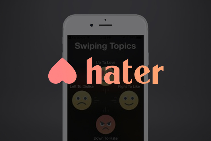 Hater, arriva l’App di incontri dove è l’odio che unisce