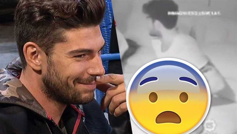 Grande Fratello Vip, Ignazio Moser palpa le parti intime e poi si odora le mani